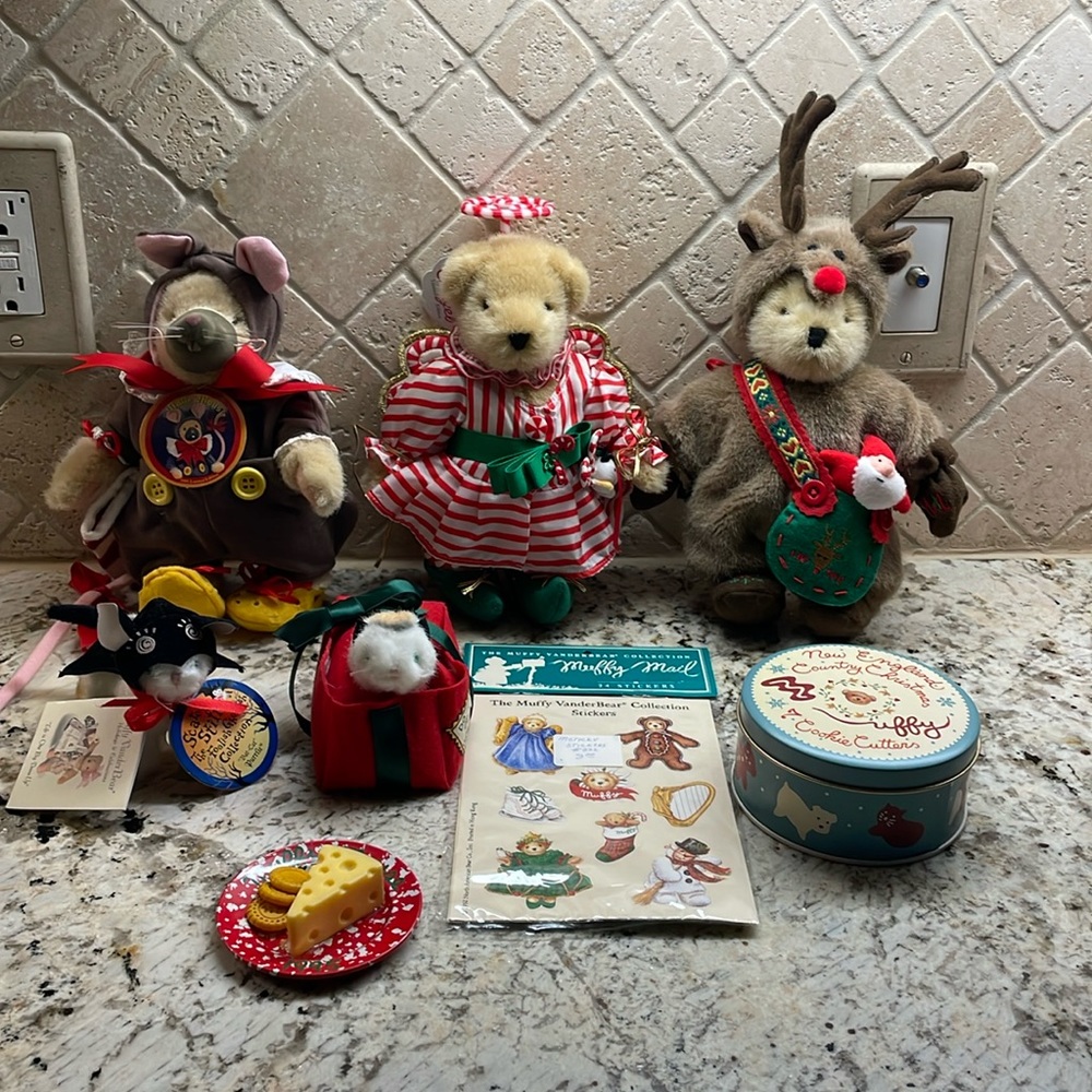 Muffy  Vanderbear Bundle Muffy Mouse, Candy C’angel, Bat-Cat Purrlie